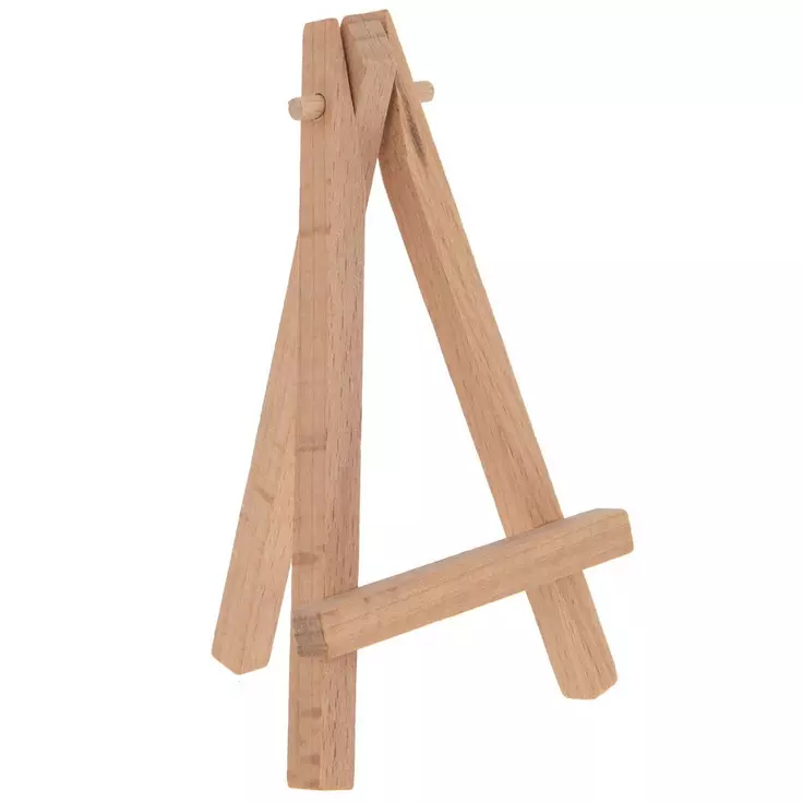 Home easel wood mock