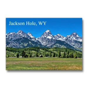 Teton Range, summer