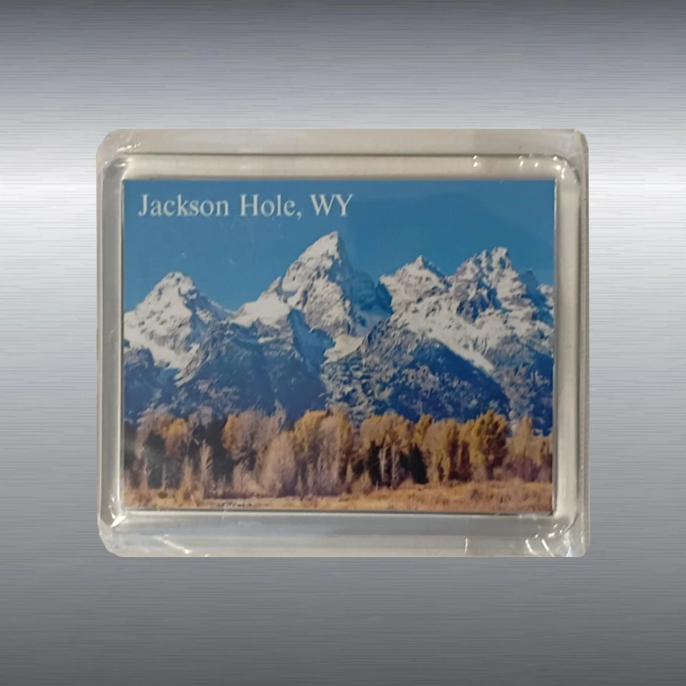 Home tetons fall large package magnet metal